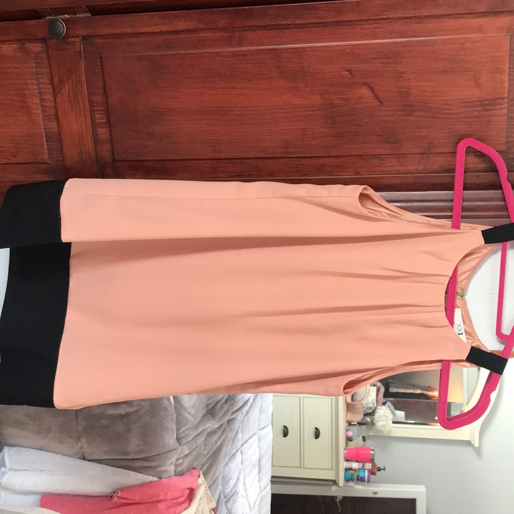 Black and nude dress